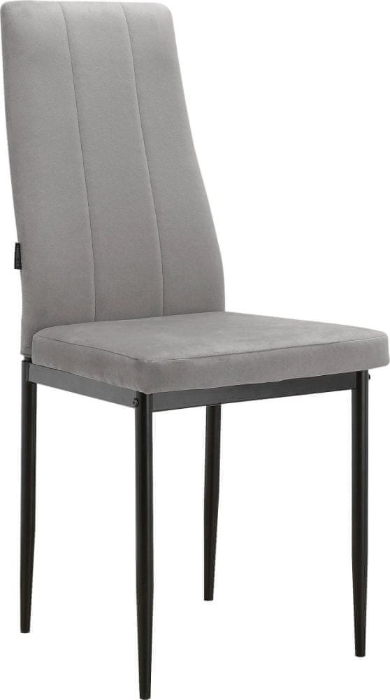 Danish Style Jedálenská stolička Kelly, šedá